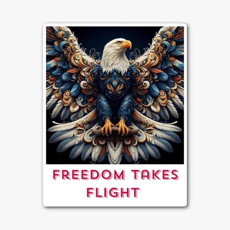 Freedom's Feathered Form 